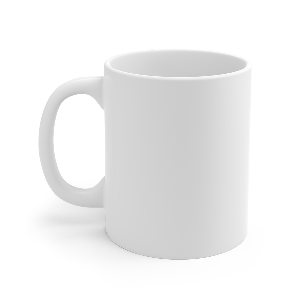 KPop Demon Hunters "Huntrix Forever" White Mug - alternate angle 2, merchandise
