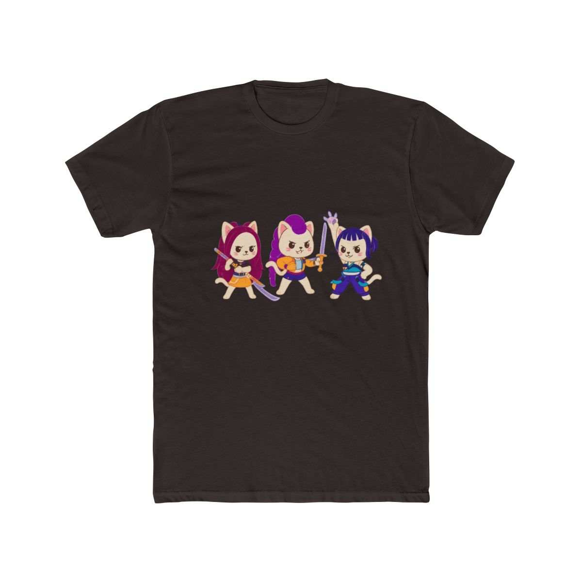 Kitty Pop Demon Hunters T-Shirt | KPop Demon Hunters - alternate angle 2, merchandise