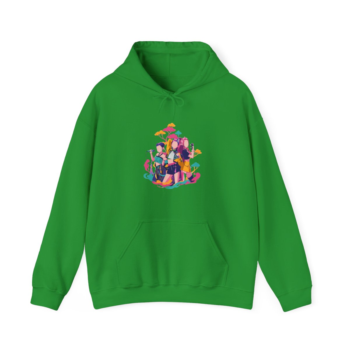 Kpop Demon hunters Huntrix Golden festival Hoodie - alternate angle 2, merchandise