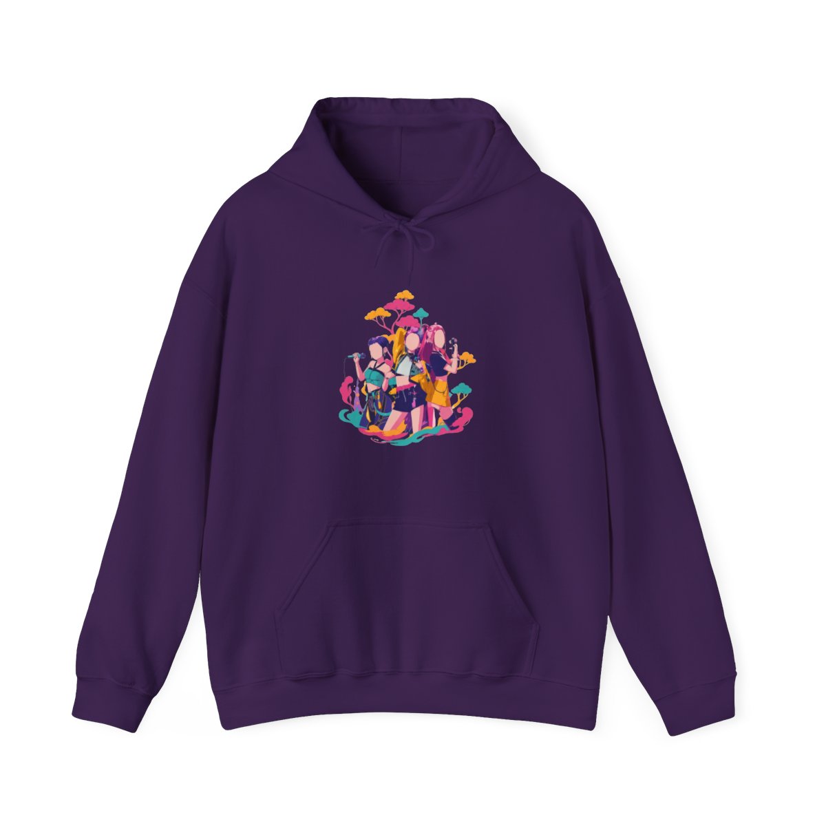 Kpop Demon hunters Huntrix Golden festival Hoodie - alternate angle 3, merchandise